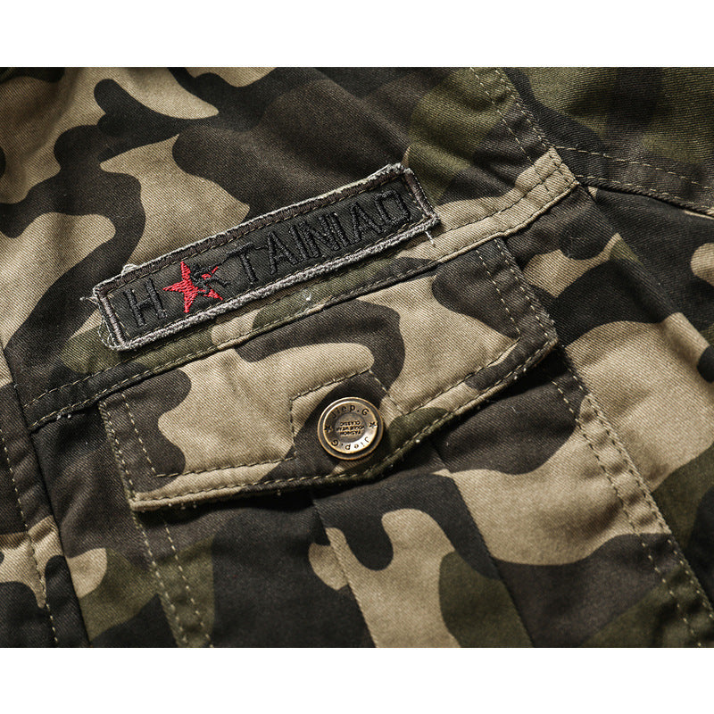 Camo Windbreaker Jacket – Ultra Lightweight Water Resistant Packable Outdoor Gear - Apparel & Accessories > Clothing > Outerwear > Coats & Jackets from Carter Wear