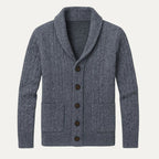 Mens Cashmere Shawl Collar Cardigan Luxuriously Soft - Apparel & Accessories > Clothing > Clothing Tops > Cardigans from Carter Wear