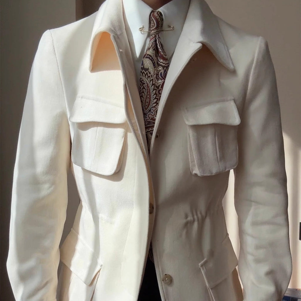 Mens Premium Superfine Woollen Fieldcraft Jacket Insulated Weatherproof Utility Overcoat - Apparel & Accessories > Clothing > Outerwear > Coats & Jackets from Carter Wear