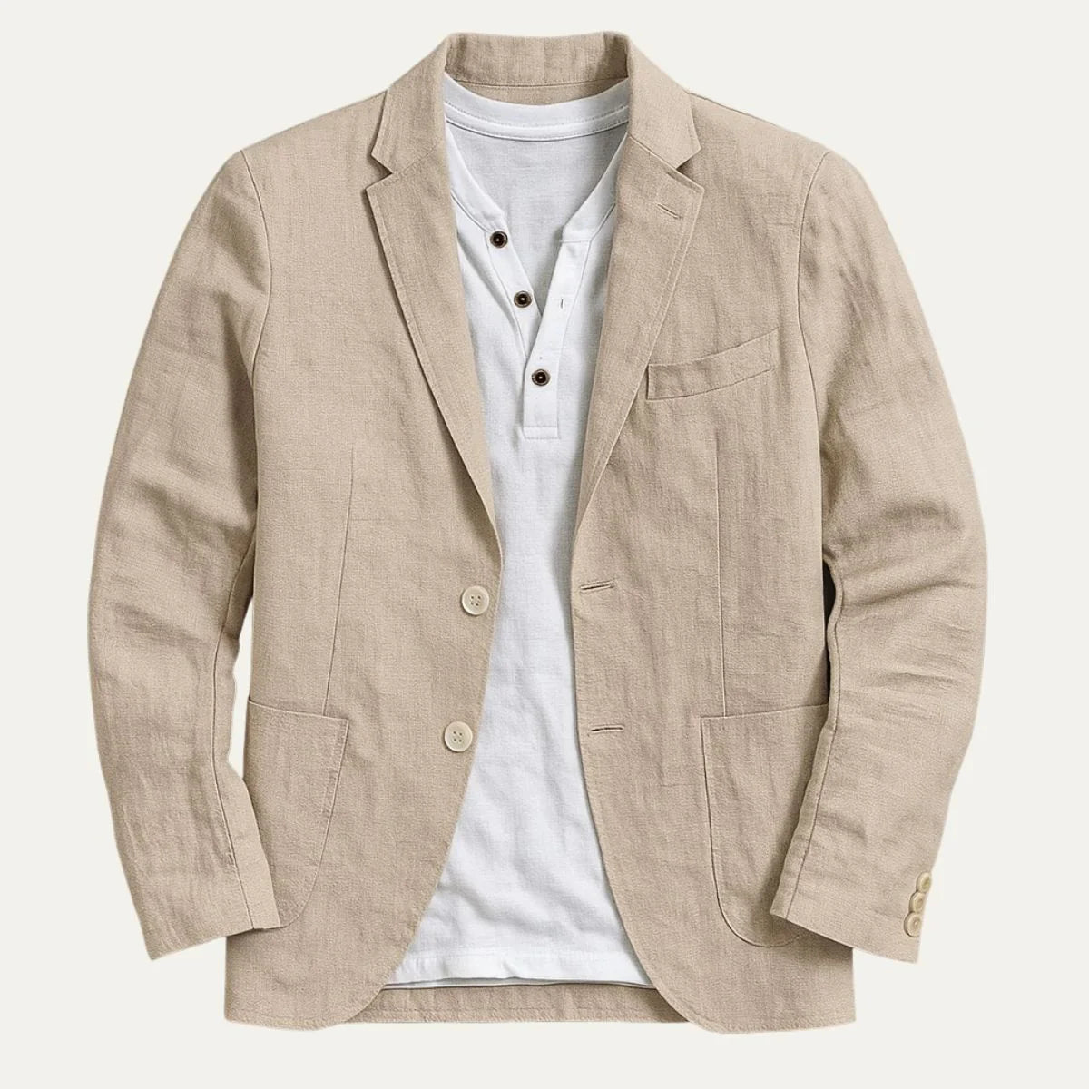 Breathable Ultralightweight Hypersoft Linen Blazer - Apparel & Accessories > Clothing > Outerwear > Coats & Jackets > Sport Jackets from Carter Wear