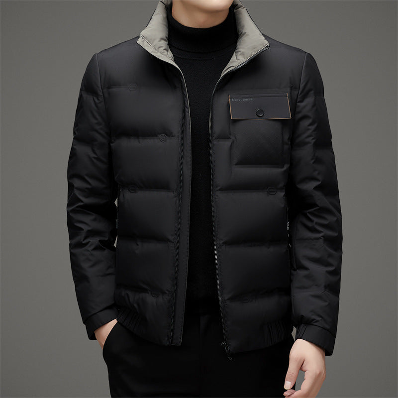 Mens Down Jacket Weatherproof Insulated Overjacket Featuring Thermal Shell Lining - Apparel & Accessories > Clothing > Outerwear > Coats & Jackets > Puffer Jackets from Carter Wear