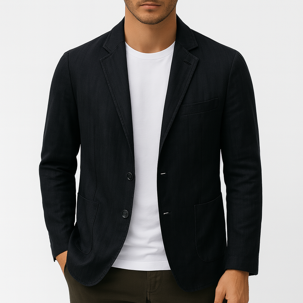 Mens Linen Blazer Ultralightweight Breathable Summer Tailoring For Smart Wardrobe - Apparel & Accessories > Clothing > Outerwear > Coats & Jackets > Sport Jackets from Carter Wear