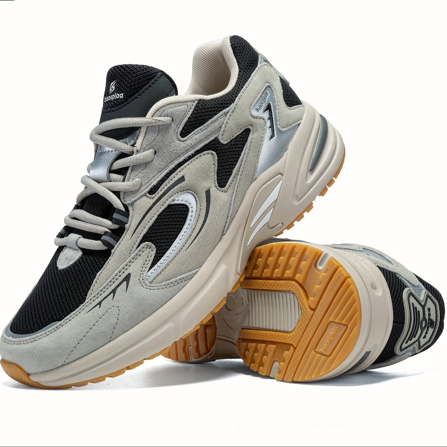 Mens Streetwear Sneakers - Lightweight Breathable All Day Comfort Cushioned Insoles - Apparel & Accessories > Shoes > Sneakers from Carter Wear