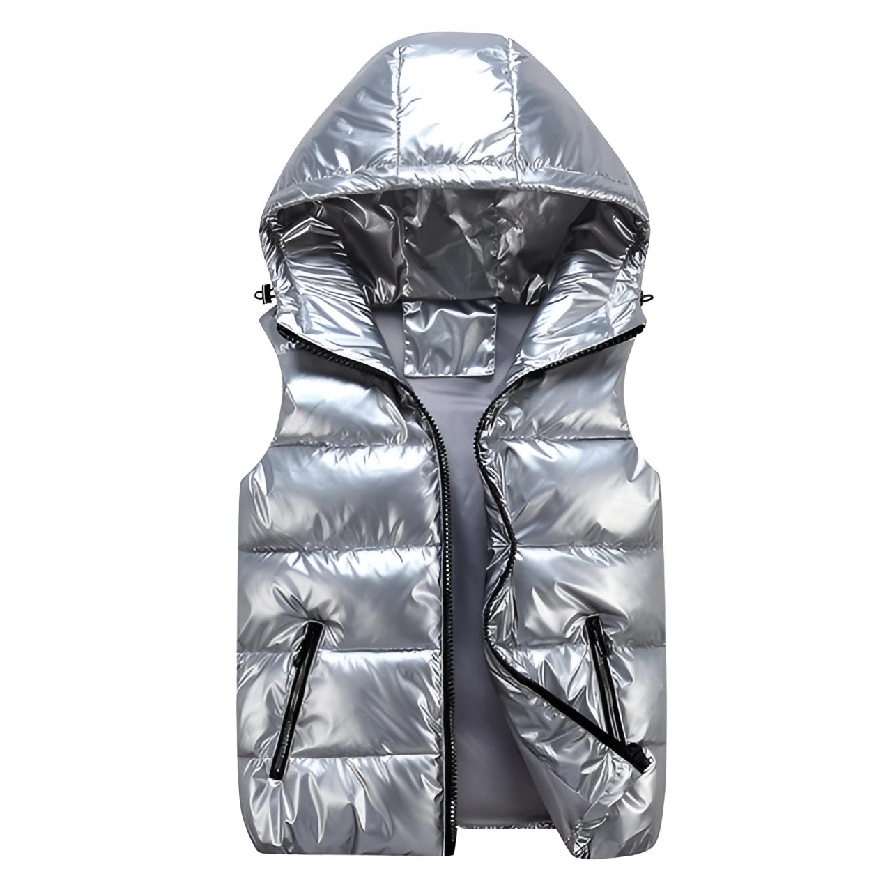 Men's Puffer Vest Reflective Weatherproof Insulation Bodywarmer - Apparel & Accessories > Clothing > Outerwear > Vests from Carter Wear