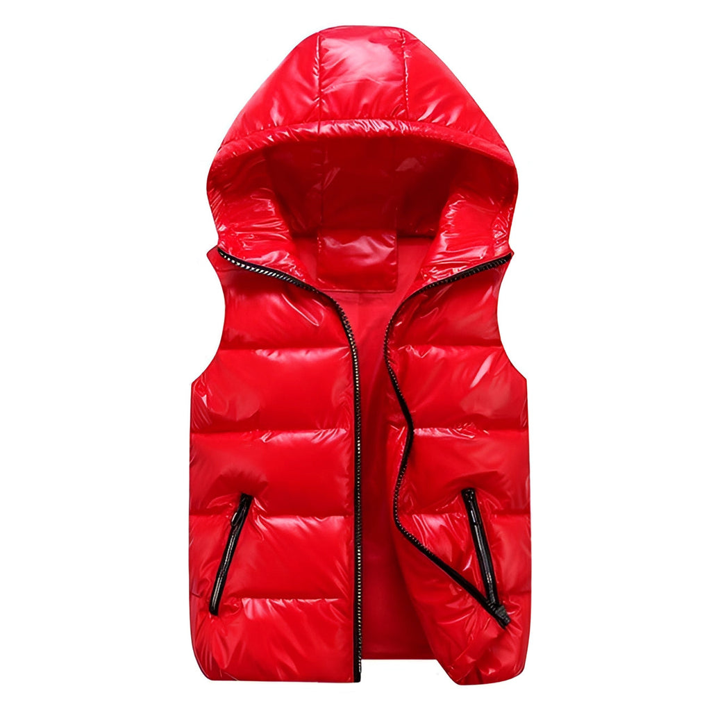 Men's Puffer Vest Reflective Weatherproof Insulation Bodywarmer - Apparel & Accessories > Clothing > Outerwear > Vests from Carter Wear