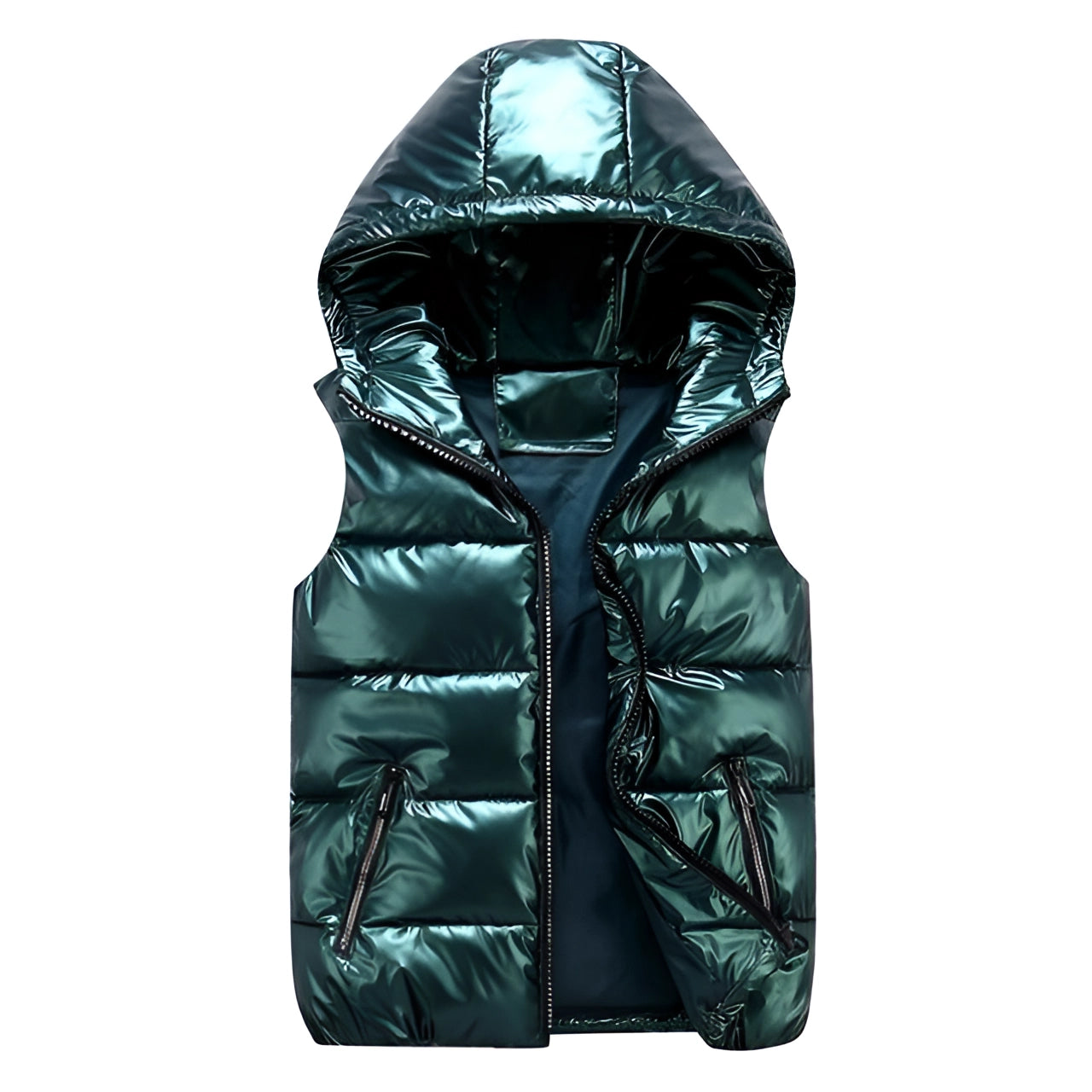 Men's Puffer Vest Reflective Weatherproof Insulation Bodywarmer - Apparel & Accessories > Clothing > Outerwear > Vests from Carter Wear