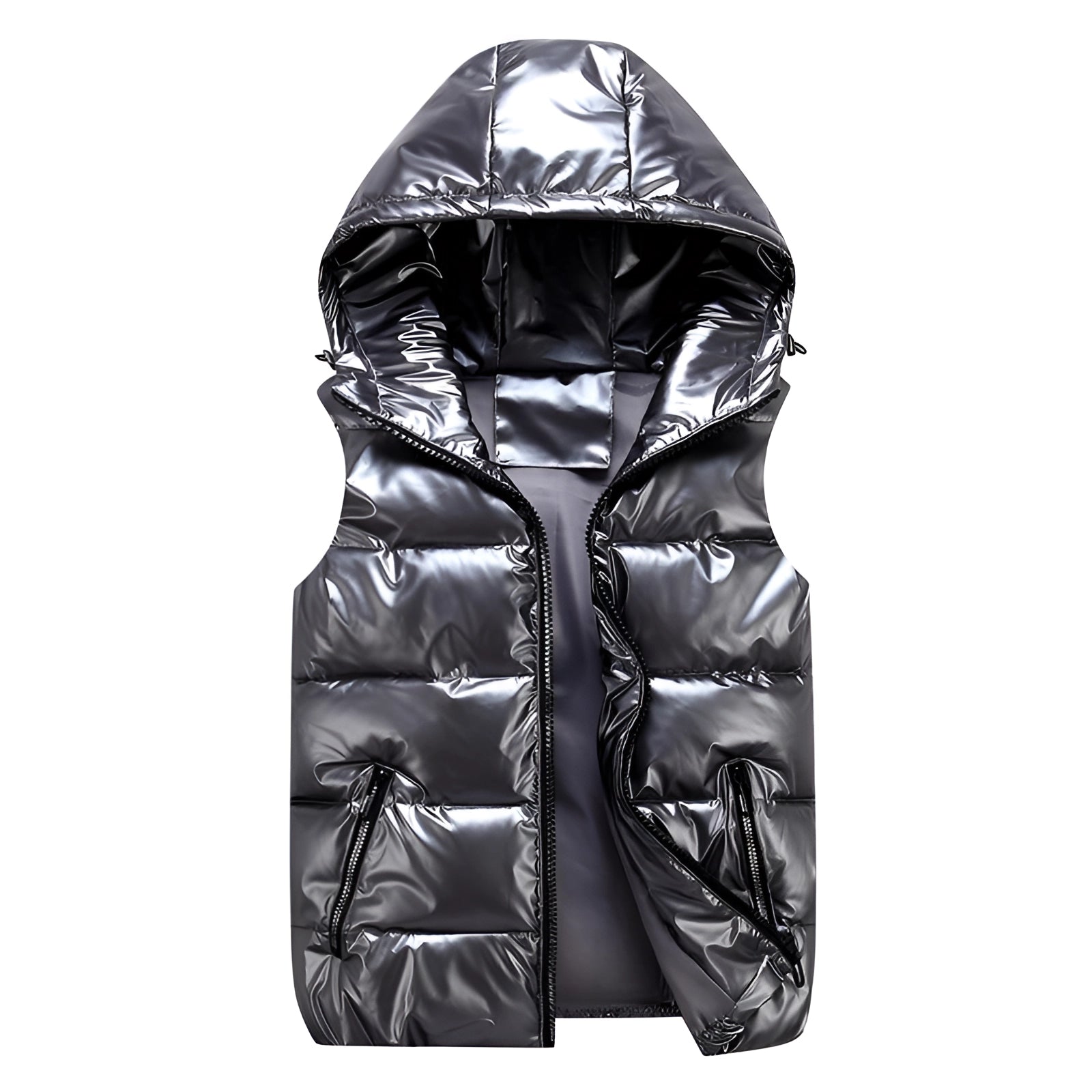 Men's Puffer Vest Reflective Weatherproof Insulation Bodywarmer - Apparel & Accessories > Clothing > Outerwear > Vests from Carter Wear