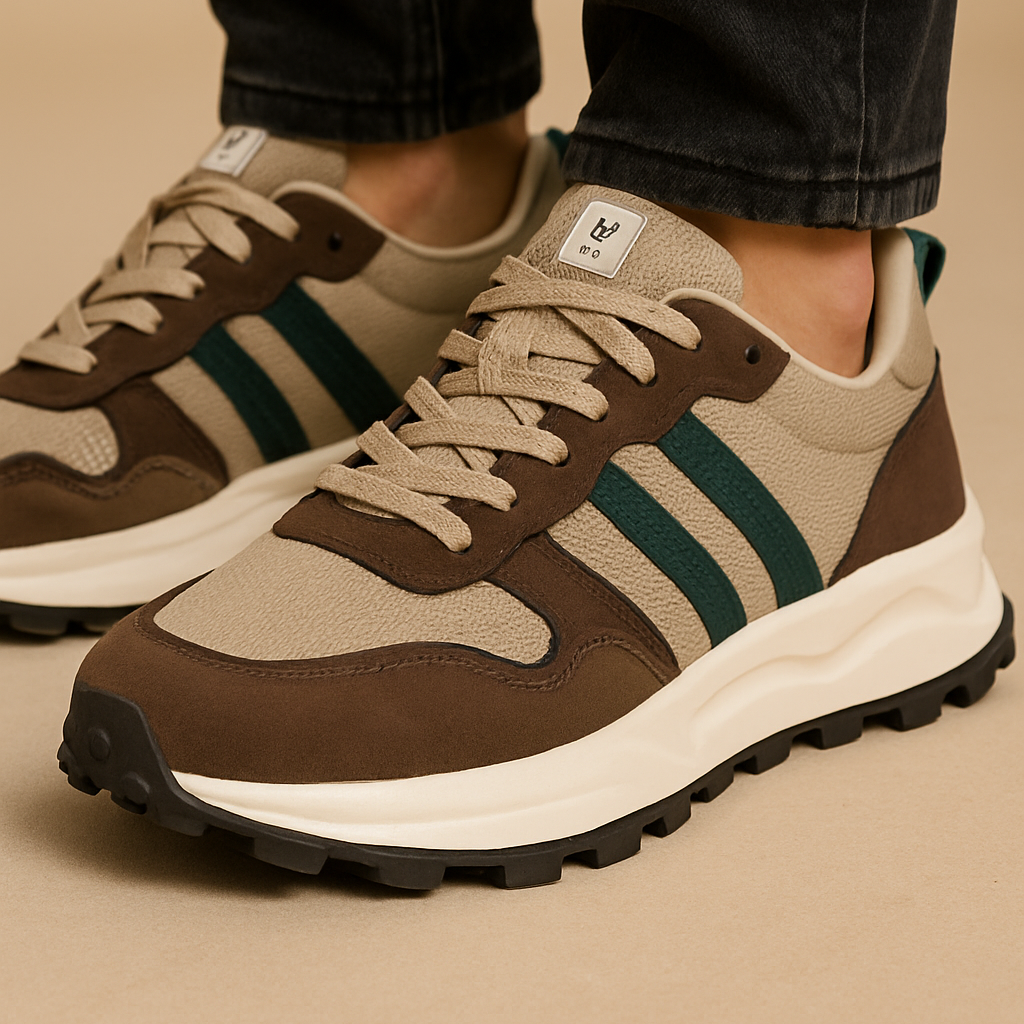 Mens Premium Low-Top Casual Trainers - Apparel & Accessories > Shoes > Sneakers from Carter Wear