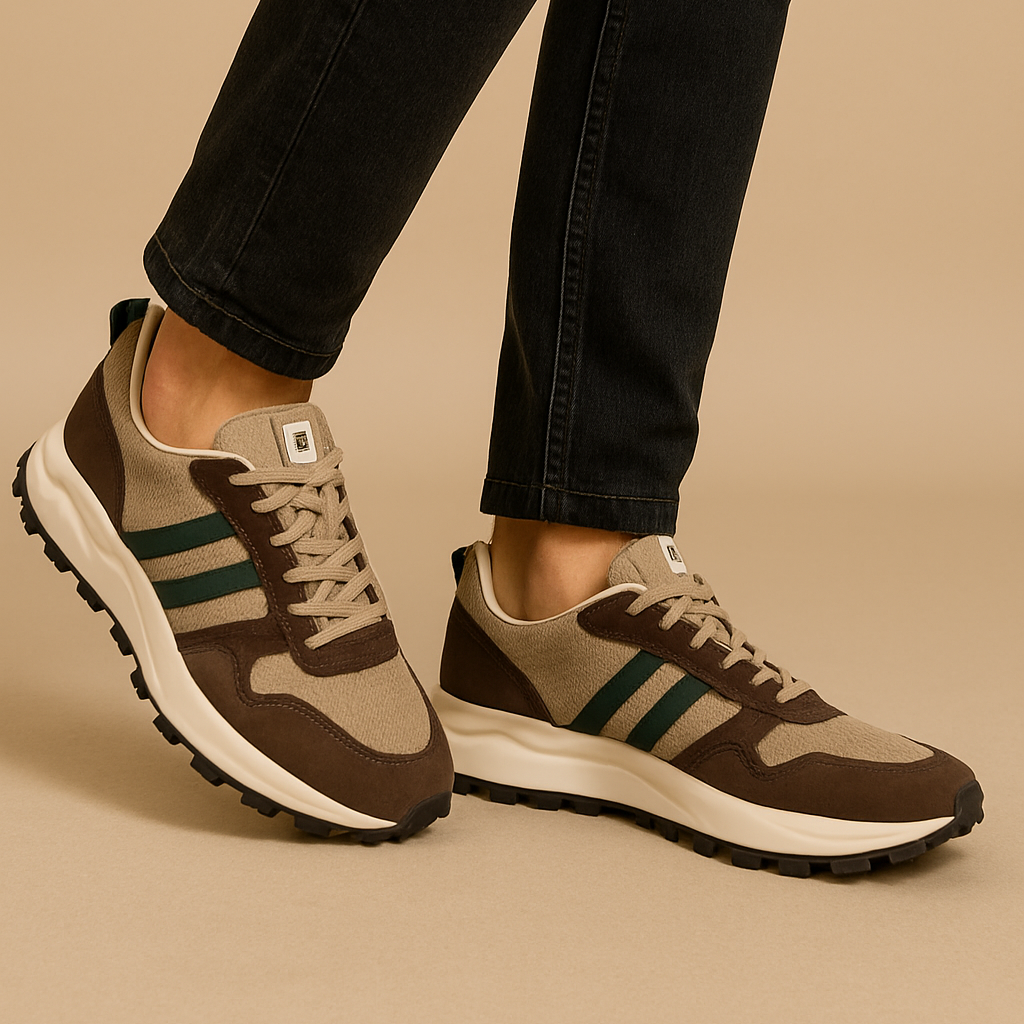 Mens Premium Low-Top Casual Trainers - Apparel & Accessories > Shoes > Sneakers from Carter Wear