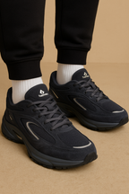 Mens Streetwear Sneakers - Lightweight Breathable All Day Comfort Cushioned Insoles - Apparel & Accessories > Shoes > Sneakers from Carter Wear