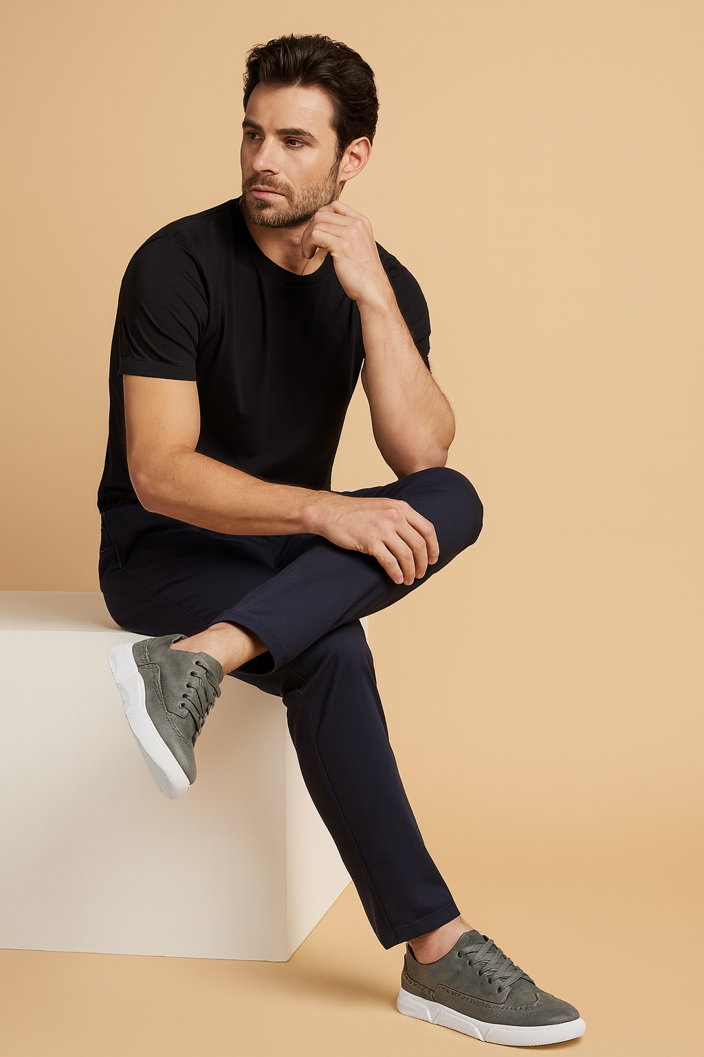 Mens Lace Up Shoes Interlocking Grip Shock-Absorbing - Apparel & Accessories > Shoes > Sneakers from Carter Wear