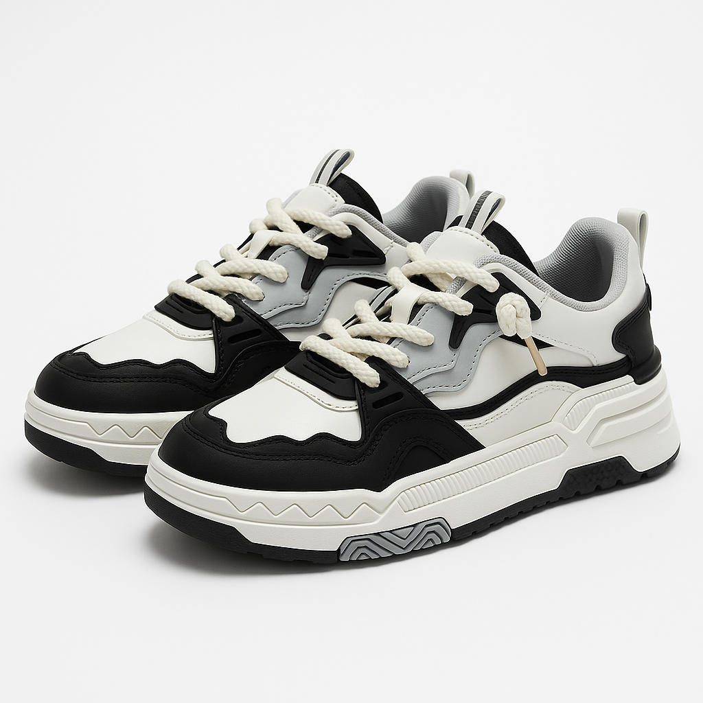 Mens Streetwear Trainers Retro-Inspired Ultra-Cushioned-Grip Comfort Fit Premium - Apparel & Accessories > Shoes > Sneakers from Carter Wear