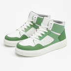 Mens High Top Trainers Premium Breathable Upper Cushioned Sole Everyday Comfort Ultimate - Apparel & Accessories > Shoes > Sneakers from Carter Wear