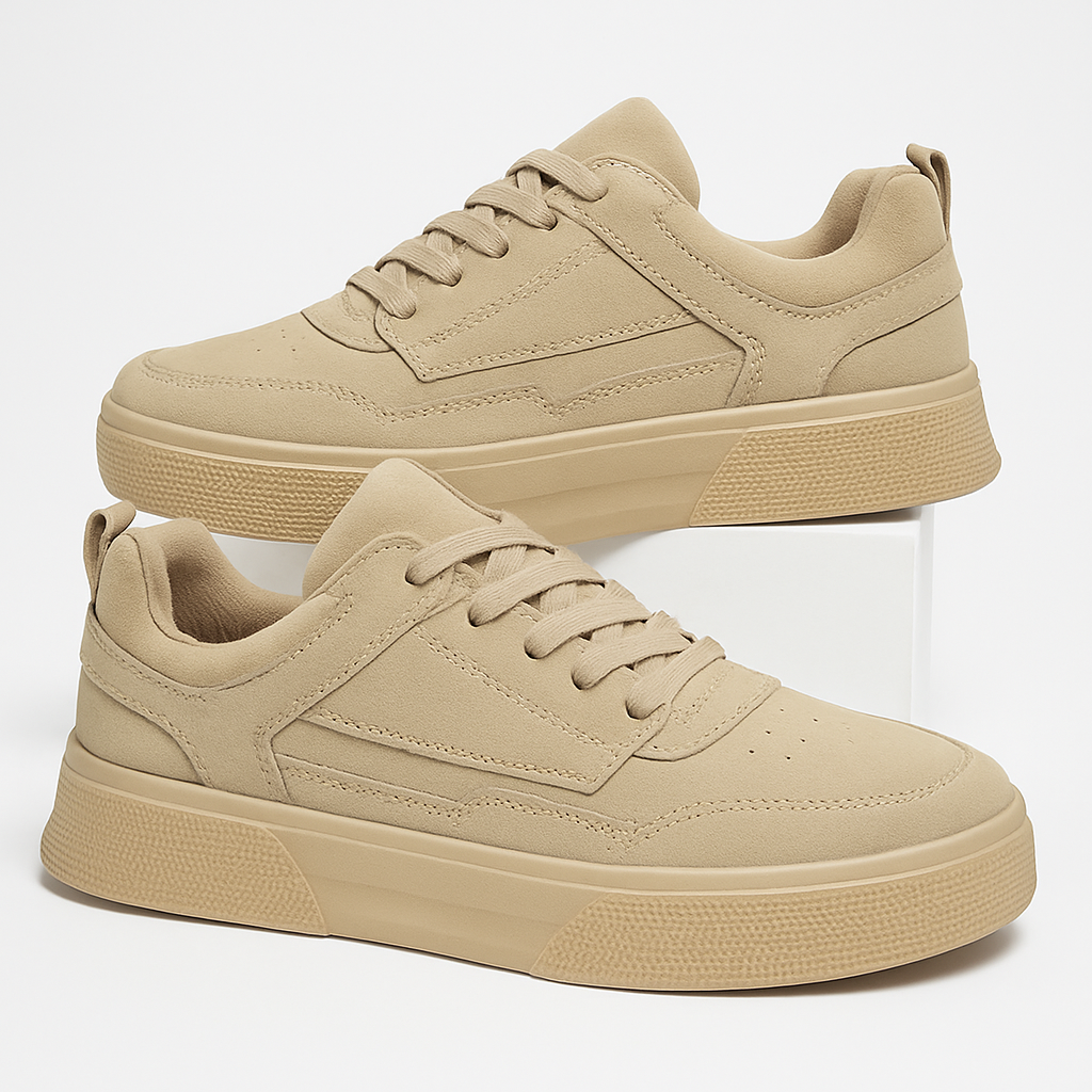 Premium Men's Suede-Look Trainers For Everyday Streetwear With Breathable-Lined Comfort - Apparel & Accessories > Shoes > Sneakers from Carter Wear