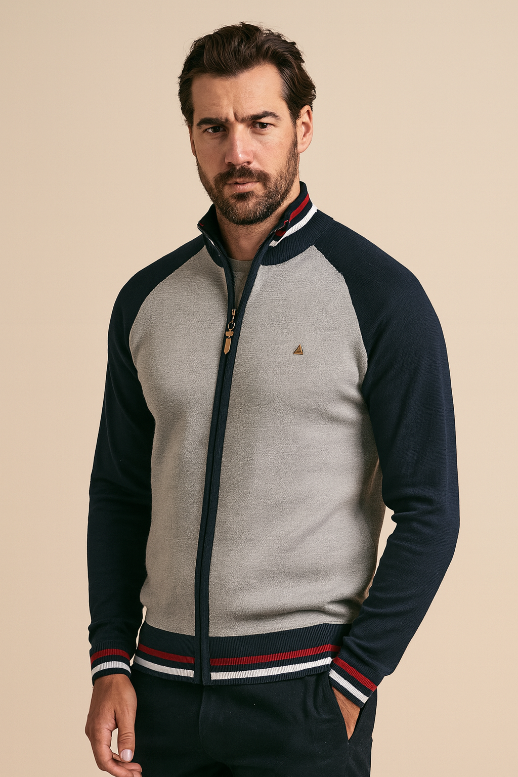 Merino Wool Zip Cardigan Thermoregulating Breathable Everyday Comfort All-Day - Apparel & Accessories > Clothing > Clothing Tops > Cardigans from Carter Wear