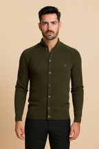 Men’s Cashmere Cardigan Luxuriously Soft with Premium Wool Warmth - Apparel & Accessories > Clothing > Clothing Tops > Cardigans from Carter Wear