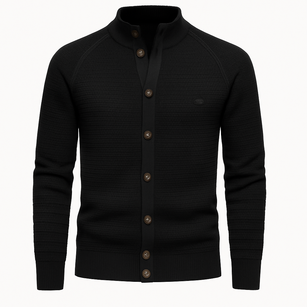 Men’s Cashmere Cardigan Luxuriously Soft with Premium Wool Warmth - Apparel & Accessories > Clothing > Clothing Tops > Cardigans from Carter Wear