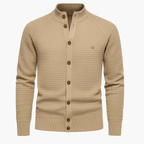 Men’s Cashmere Cardigan Luxuriously Soft with Premium Wool Warmth - Apparel & Accessories > Clothing > Clothing Tops > Cardigans from Carter Wear