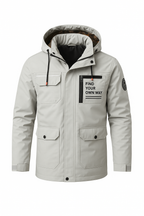 Mens Water-Resistant Hooded Utility Jacket Weatherproof - Apparel & Accessories > Clothing > Outerwear > Coats & Jackets > Rain Coats from Carter Wear