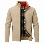 Mens Knitted Fleece Zip Jacket With Thermal Insulation - Apparel & Accessories > Clothing > Outerwear > Coats & Jackets from Carter Wear