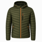 Men’s Premium Padded Hooded Quilted Jacket - Apparel & Accessories > Clothing > Outerwear > Coats & Jackets > Puffer Jackets from Carter Wear