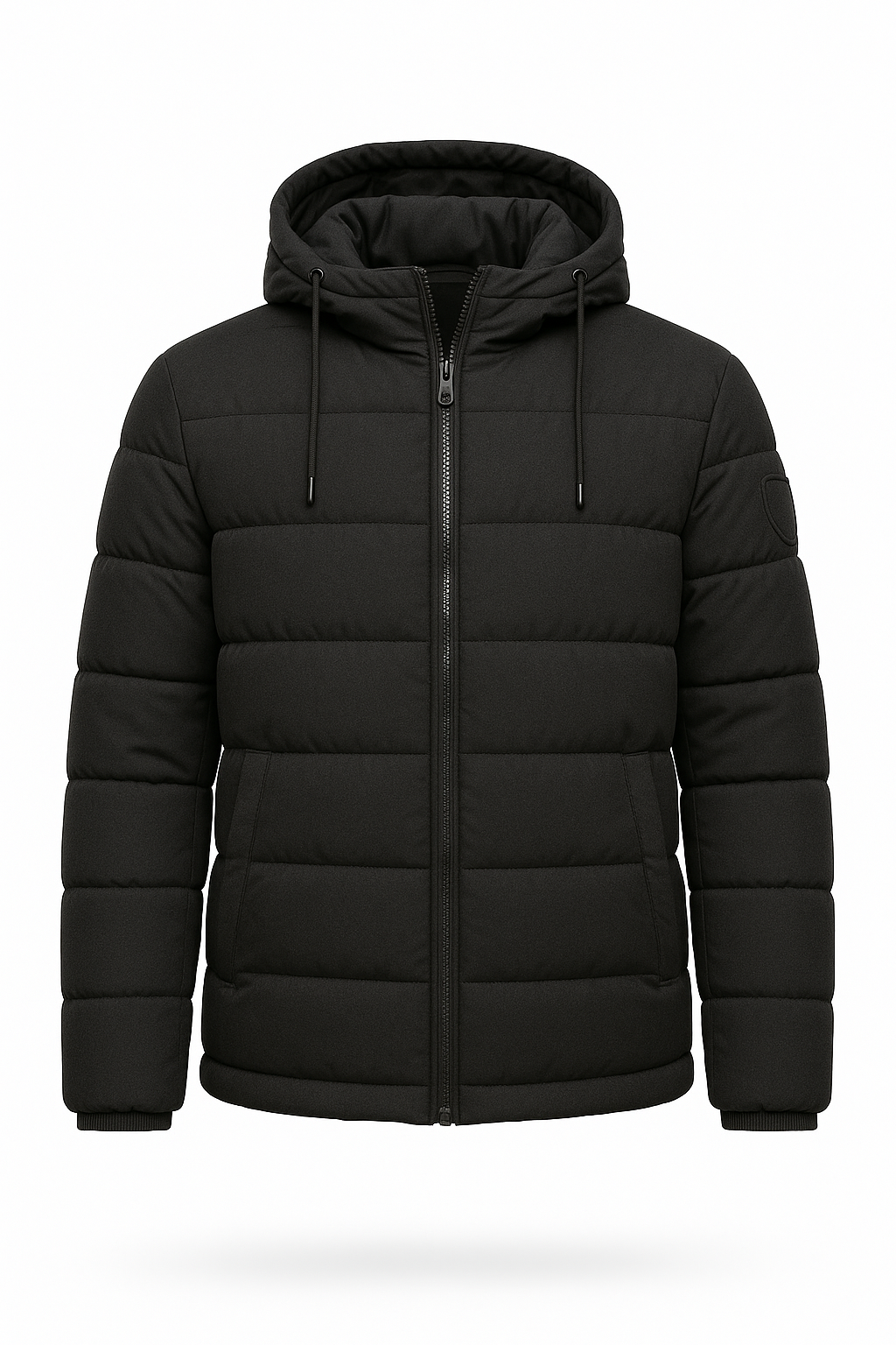 Men's Water-Resistant Padded Coat Extreme-Weather Hooded Insulated Mid-Thigh Length - Apparel & Accessories > Clothing > Outerwear > Coats & Jackets > Puffer Jackets from Carter Wear