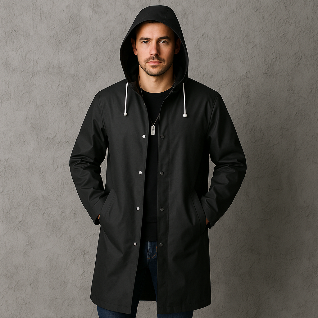 Men's Waterproof Rain Jacket - Lightweight All-Weather Performance For Outdoor Adventures - Apparel & Accessories > Clothing > Outerwear > Coats & Jackets > Rain Coats from Carter Wear
