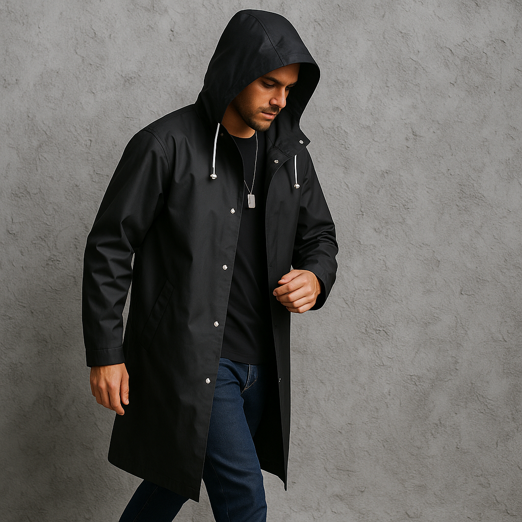 Men's Waterproof Rain Jacket - Lightweight All-Weather Performance For Outdoor Adventures - Apparel & Accessories > Clothing > Outerwear > Coats & Jackets > Rain Coats from Carter Wear