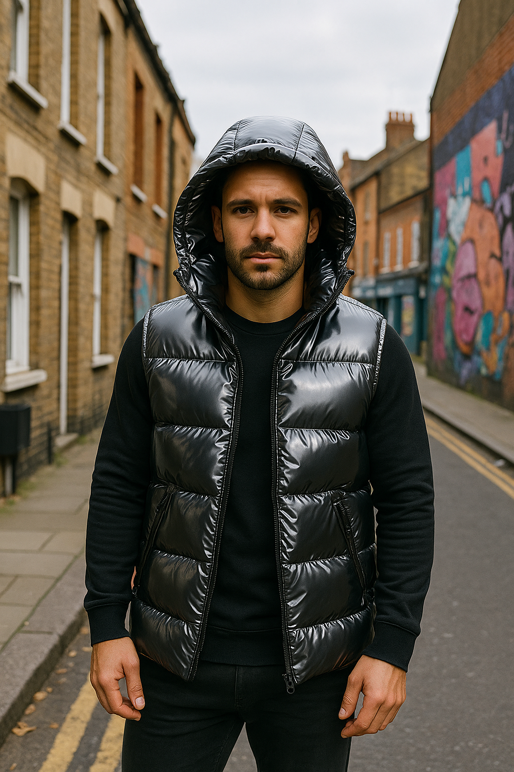 Men's Puffer Vest Reflective Weatherproof Insulation Bodywarmer - Apparel & Accessories > Clothing > Outerwear > Vests from Carter Wear