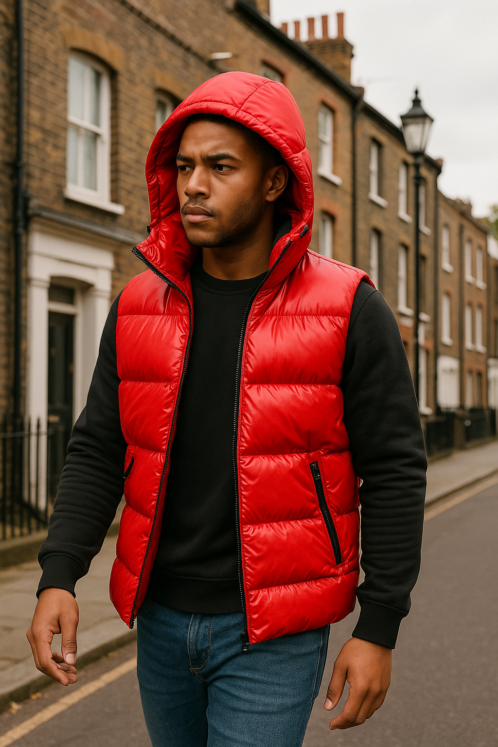 Men's Puffer Vest Reflective Weatherproof Insulation Bodywarmer - Apparel & Accessories > Clothing > Outerwear > Vests from Carter Wear