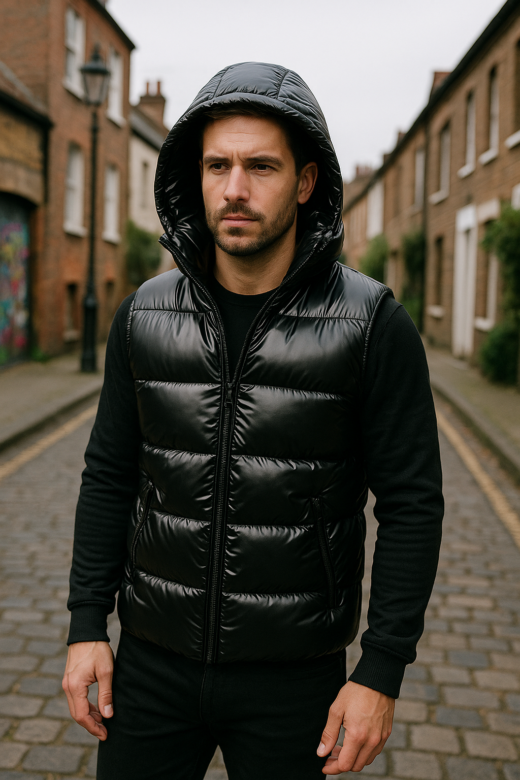 Men's Puffer Vest Reflective Weatherproof Insulation Bodywarmer - Apparel & Accessories > Clothing > Outerwear > Vests from Carter Wear