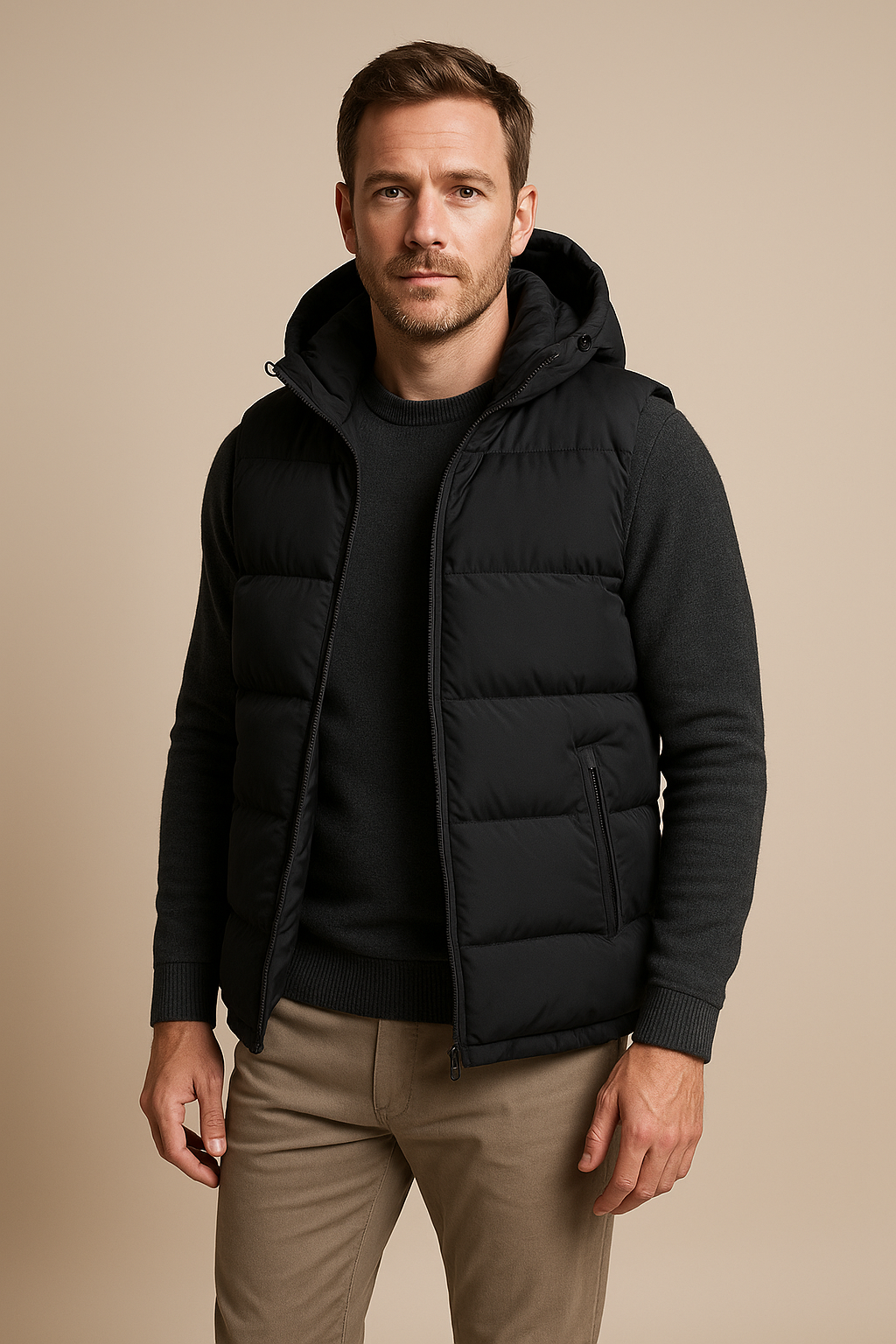 Mens Sleeveless Puffer Jacket - Ultralightweight Insulated Performance For Outdoor Wear - Apparel & Accessories > Clothing > Outerwear > Coats & Jackets > Puffer Jackets from Carter Wear