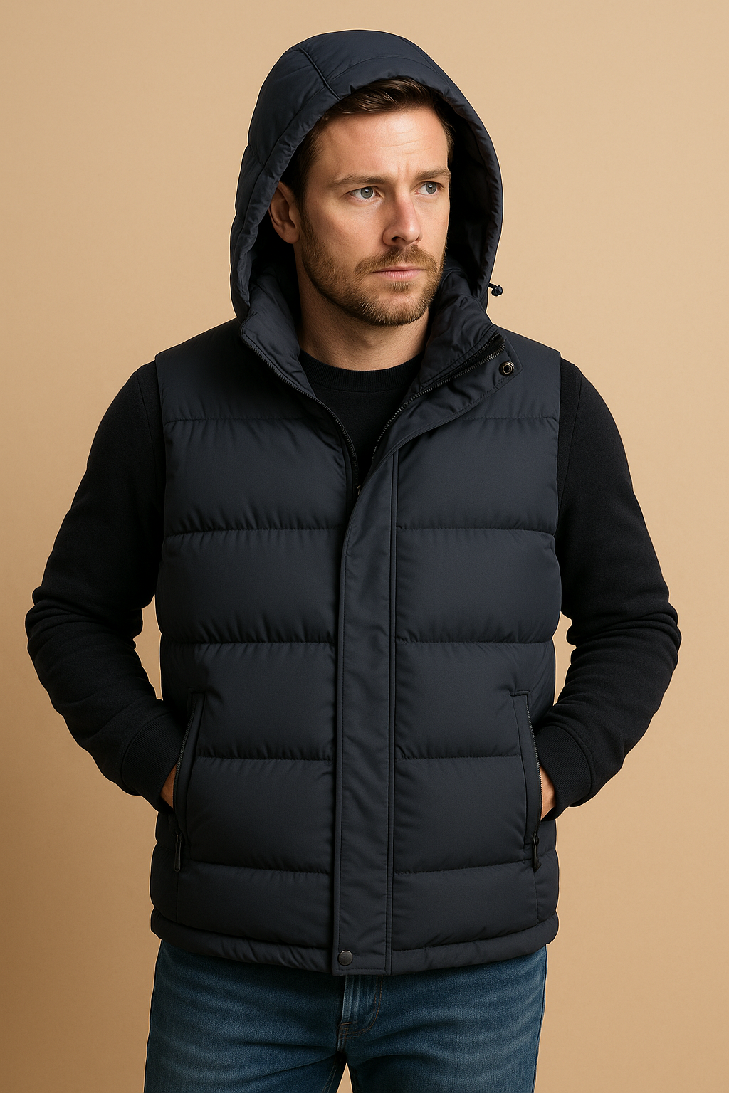 Mens Sleeveless Puffer Jacket - Ultralightweight Insulated Performance For Outdoor Wear - Apparel & Accessories > Clothing > Outerwear > Coats & Jackets > Puffer Jackets from Carter Wear