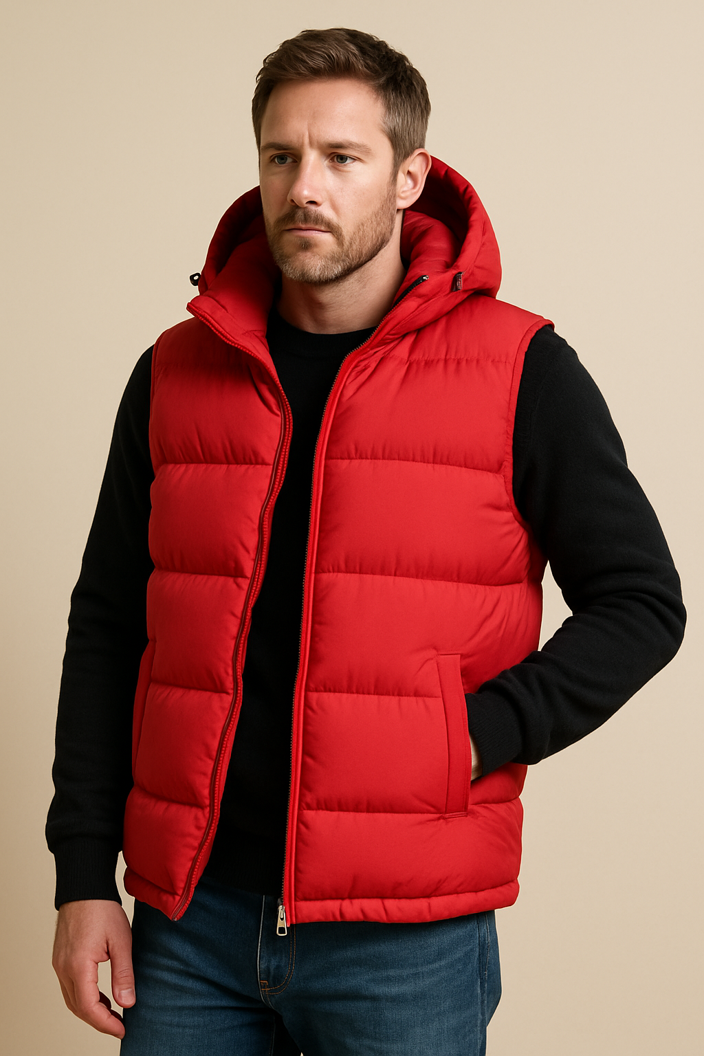 Mens Sleeveless Puffer Jacket - Ultralightweight Insulated Performance For Outdoor Wear - Apparel & Accessories > Clothing > Outerwear > Coats & Jackets > Puffer Jackets from Carter Wear