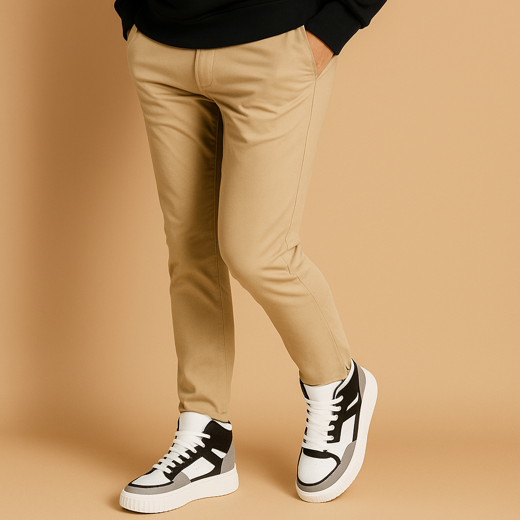 Mens High Top Trainers Premium Breathable Upper Cushioned Sole Everyday Comfort Ultimate - Apparel & Accessories > Shoes > Sneakers from Carter Wear