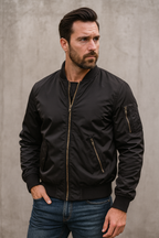 Men's Classic Bomber Jacket Ultralight-Performance Windproof Everyday Style Edition - Apparel & Accessories > Clothing > Outerwear > Coats & Jackets > Bomber Jackets from Carter Wear