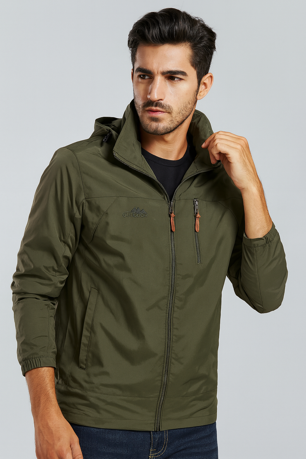 Men’s Lightweight Windbreaker Jacket With Water Repellent Weather Protection Packable - Apparel & Accessories > Clothing > Outerwear > Coats & Jackets > Sport Jackets from Carter Wear