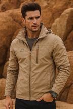 Men’s Lightweight Windbreaker Jacket With Water Repellent Weather Protection Packable - Apparel & Accessories > Clothing > Outerwear > Coats & Jackets > Sport Jackets from Carter Wear