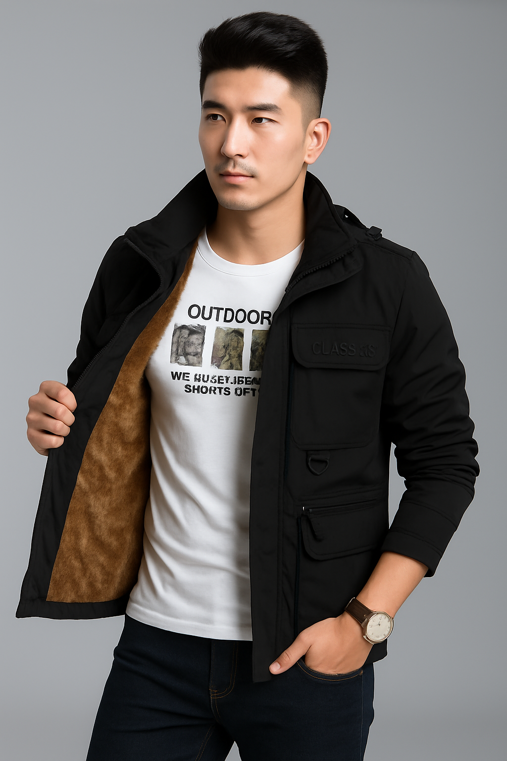 Men's Outdoor Utility Jacket Weatherproofed Performance Field Coat For Adventures - Apparel & Accessories > Clothing > Outerwear > Coats & Jackets > Sport Jackets from Carter Wear
