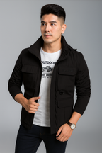 Men's Outdoor Utility Jacket Weatherproofed Performance Field Coat For Adventures - Apparel & Accessories > Clothing > Outerwear > Coats & Jackets > Sport Jackets from Carter Wear