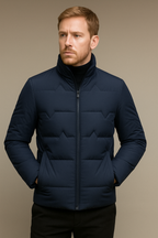 Mens Quilted Puffer Jacket Featherweight Thermal-Insulated Everyday Winter Packable Coat - Apparel & Accessories > Clothing > Outerwear > Coats & Jackets > Puffer Jackets from Carter Wear