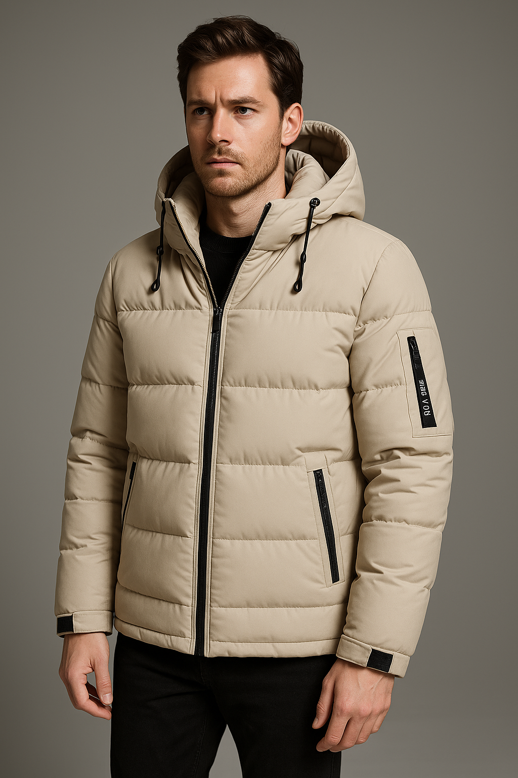 Mens Puffer Jacket Weatherproofed Thermally Insulated Lightweight All Weather Coat - Apparel & Accessories > Clothing > Outerwear > Coats & Jackets > Puffer Jackets from Carter Wear