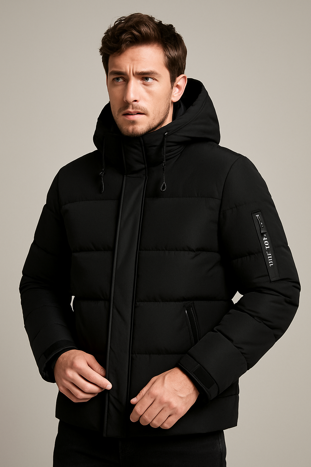 Mens Puffer Jacket Weatherproofed Thermally Insulated Lightweight All Weather Coat - Apparel & Accessories > Clothing > Outerwear > Coats & Jackets > Puffer Jackets from Carter Wear