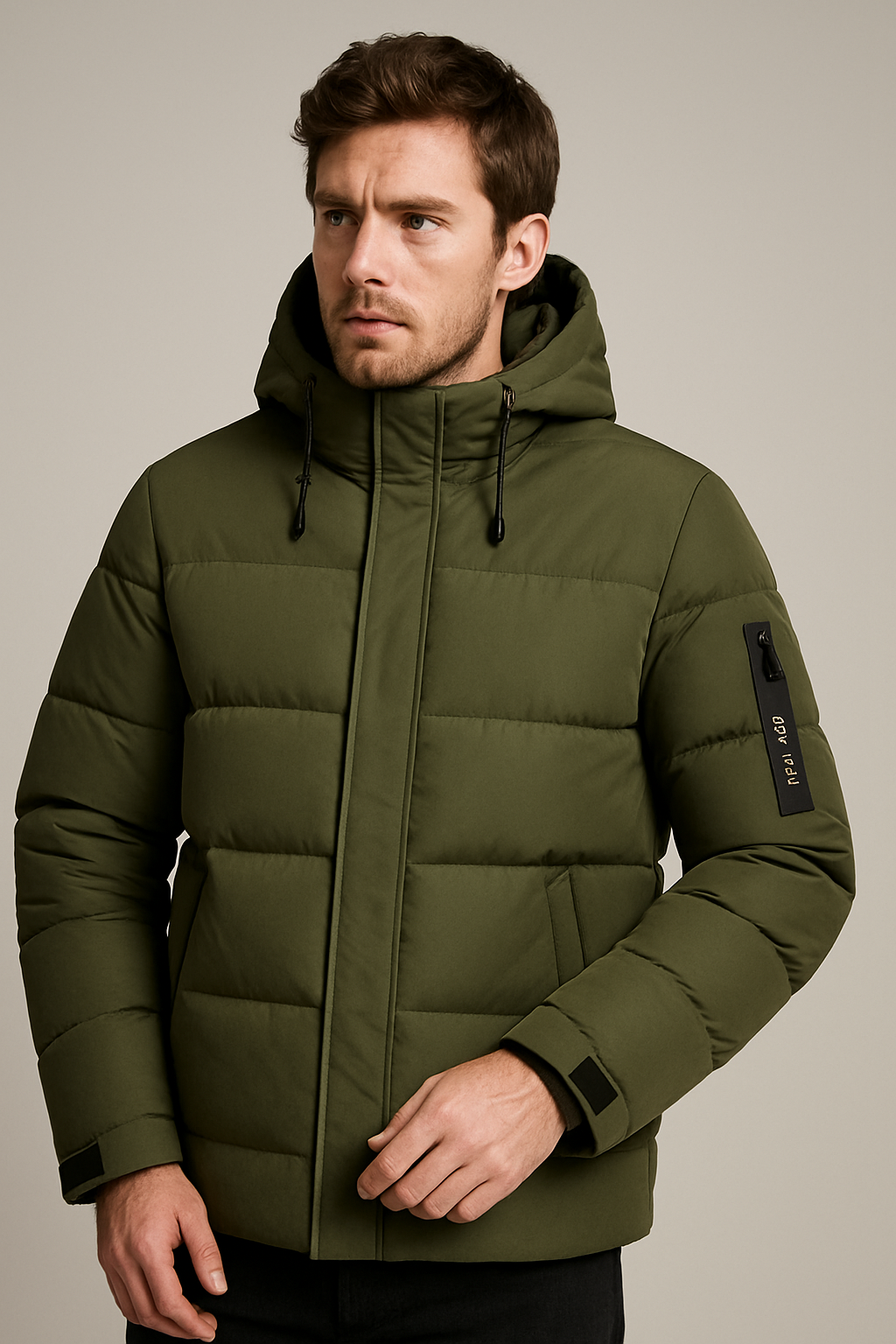 Mens Puffer Jacket Weatherproofed Thermally Insulated Lightweight All Weather Coat - Apparel & Accessories > Clothing > Outerwear > Coats & Jackets > Puffer Jackets from Carter Wear