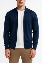 Men's Ultralightweight Knit Zip Vest Smart Casual Wearability - Apparel & Accessories > Clothing > Clothing Tops > Sweaters from Carter Wear