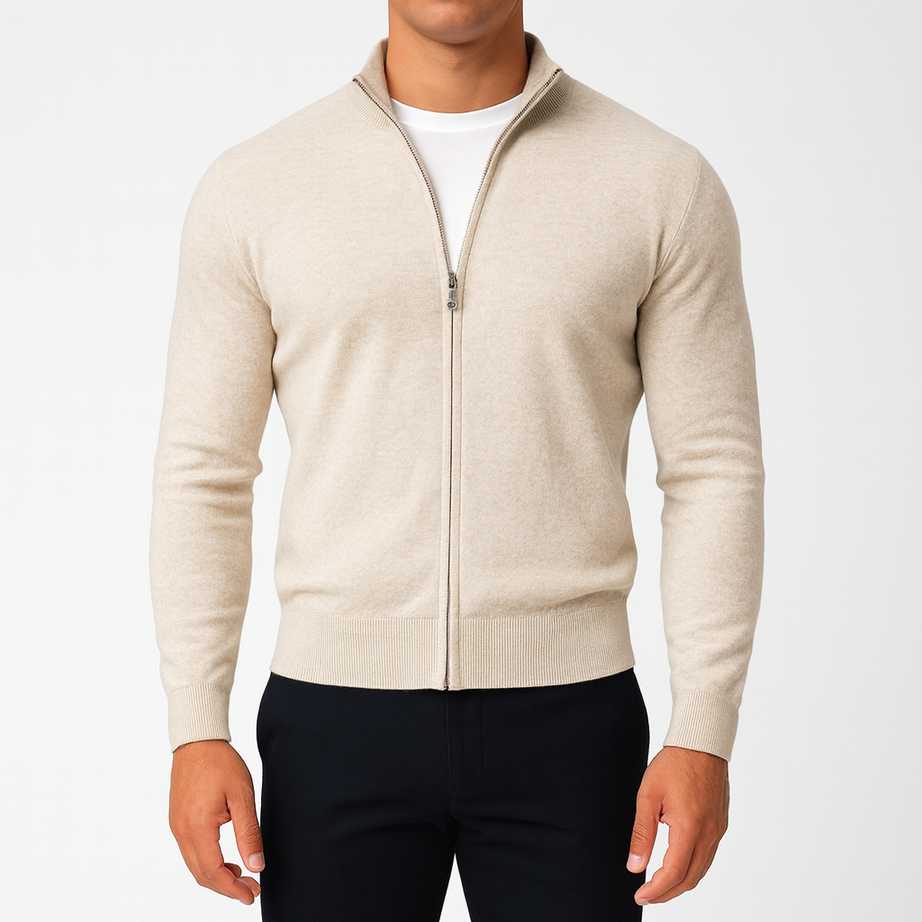 Men's Ultralightweight Knit Zip Vest Smart Casual Wearability - Apparel & Accessories > Clothing > Clothing Tops > Sweaters from Carter Wear