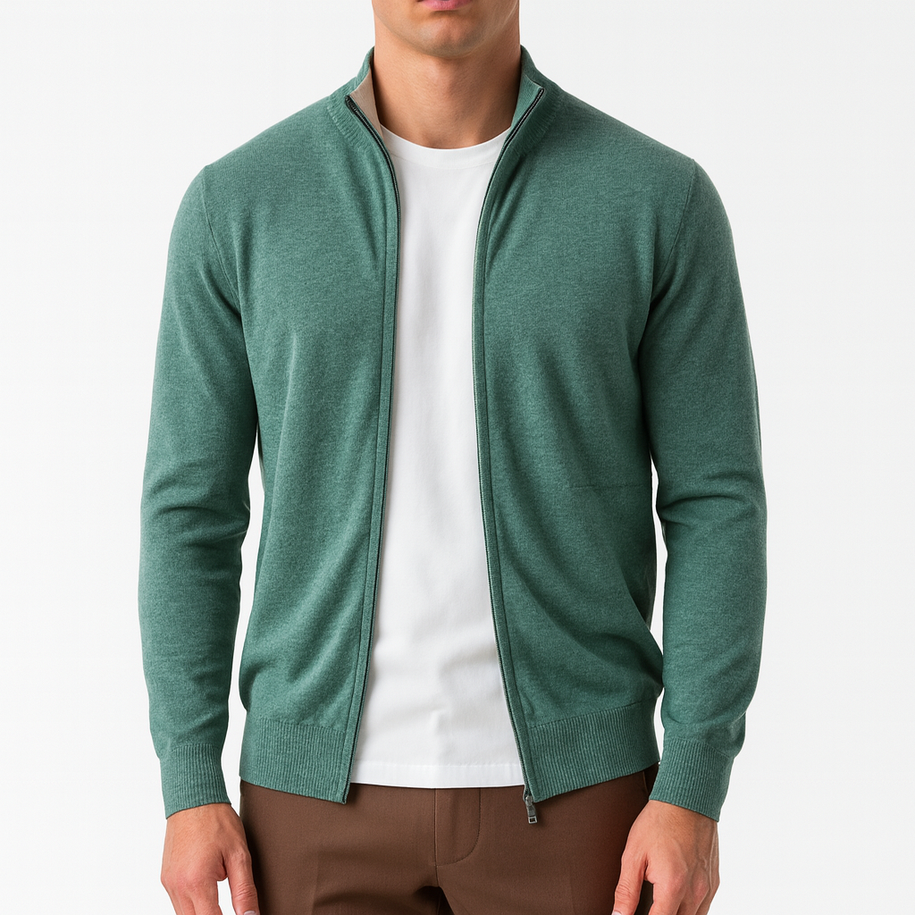 Men's Ultralightweight Knit Zip Vest Smart Casual Wearability - Apparel & Accessories > Clothing > Clothing Tops > Sweaters from Carter Wear