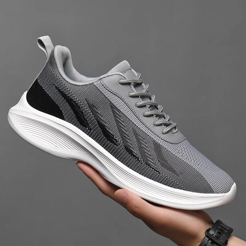 Men's Mesh Trainers Breathable-Mesh Lightweight Cushioned All-Day Comfort For Runners - Apparel & Accessories > Shoes > Sneakers from Carter Wear