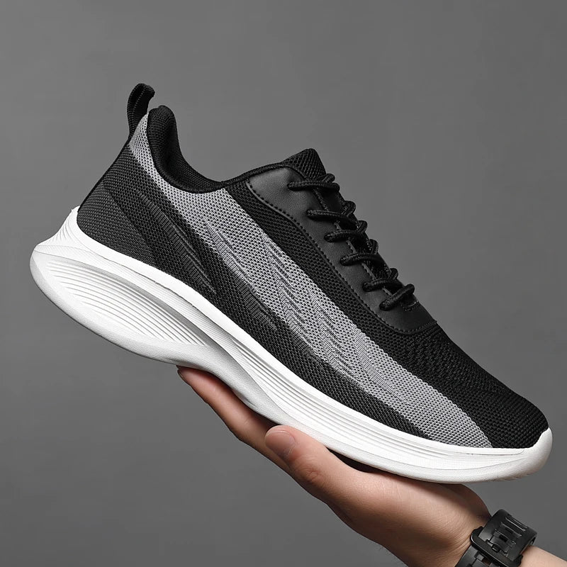 Men's Mesh Trainers Breathable-Mesh Lightweight Cushioned All-Day Comfort For Runners - Apparel & Accessories > Shoes > Sneakers from Carter Wear