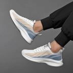 Men's Mesh Trainers Breathable-Mesh Lightweight Cushioned All-Day Comfort For Runners - Apparel & Accessories > Shoes > Sneakers from Carter Wear
